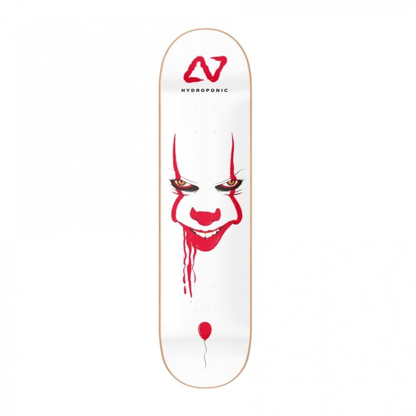 Hydroponic Skate Deck TERROR IT Clown 8.125″