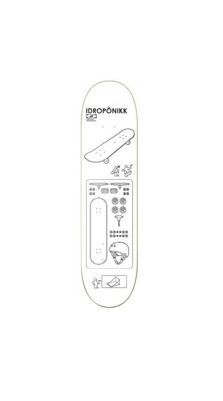 Hydroponic Deck Hydroponic Hykea White 8.0″