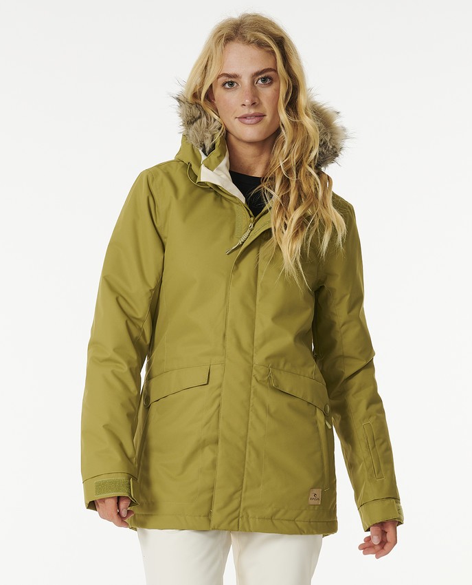 Rip Curl Rider Parker Jacket Khaki