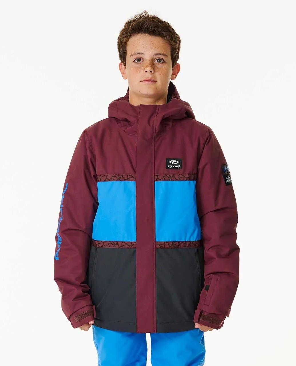 Rip Curl Olly Snow Jacket Maroon