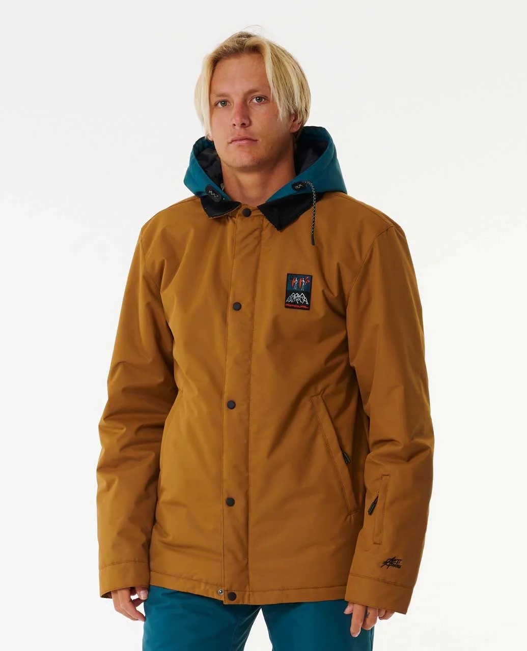 Rip Curl Coaches Jacket Gold