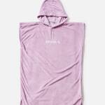 Rip Curl Classic Surf hooded Poncho Girl Lilac - imagine 1