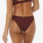 Rip Curl Premium Surf Cheeky bikini bottom Plum - imagine 3