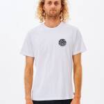 Rip Curl Wetsuit Icon Short Sleeve Tee White - imagine 1