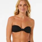 Rip Curl Dreams Bandeau Bikini Top Black - imagine 1