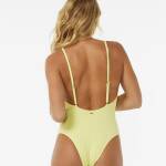 Rip Curl Premium Cheeky One Piece Bright Yellow - imagine 3