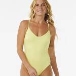Rip Curl Premium Cheeky One Piece Bright Yellow - imagine 1