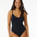 Rip Curl Premium Cheeky One Piece Black - imagine 1
