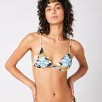 Rip Curl Follow The Sun Fixed Triangle Bikini Top Black - imagine 1