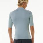 Rip Curl Dawn Patrol UPF Perf SS Mineral Blue Marle - imagine 3