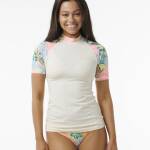 Rip Curl Follow The Sun UPF 50 S/S Light Orange - imagine 1