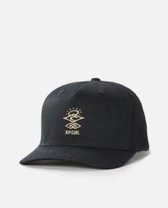 Rip Curl Icons Eco Flexfit Cap Black/Tan