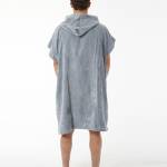Rip Curl Logo hooded Poncho Blue - imagine 3