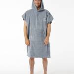 Rip Curl Logo hooded Poncho Blue - imagine 1