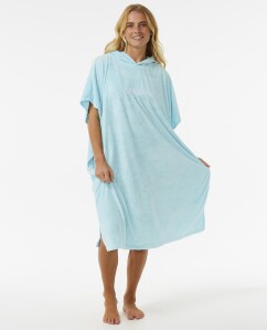 Rip Curl Classic Surf hooded Poncho Sky Blue