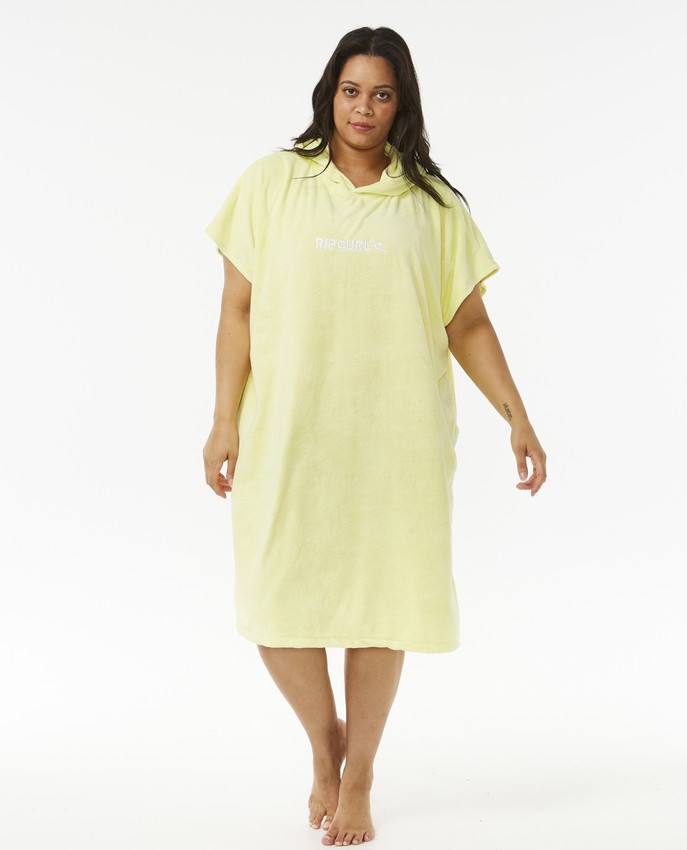 Rip Curl Classic Surf hooded Poncho Bright Yellow