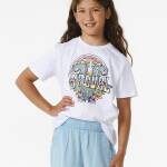 Rip Curl Block Party Short Sleeve Tee Girl - imagine 1