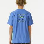 Rip Curl Lost Islands Logo UPF Short Sleeve Boy - imagine 3