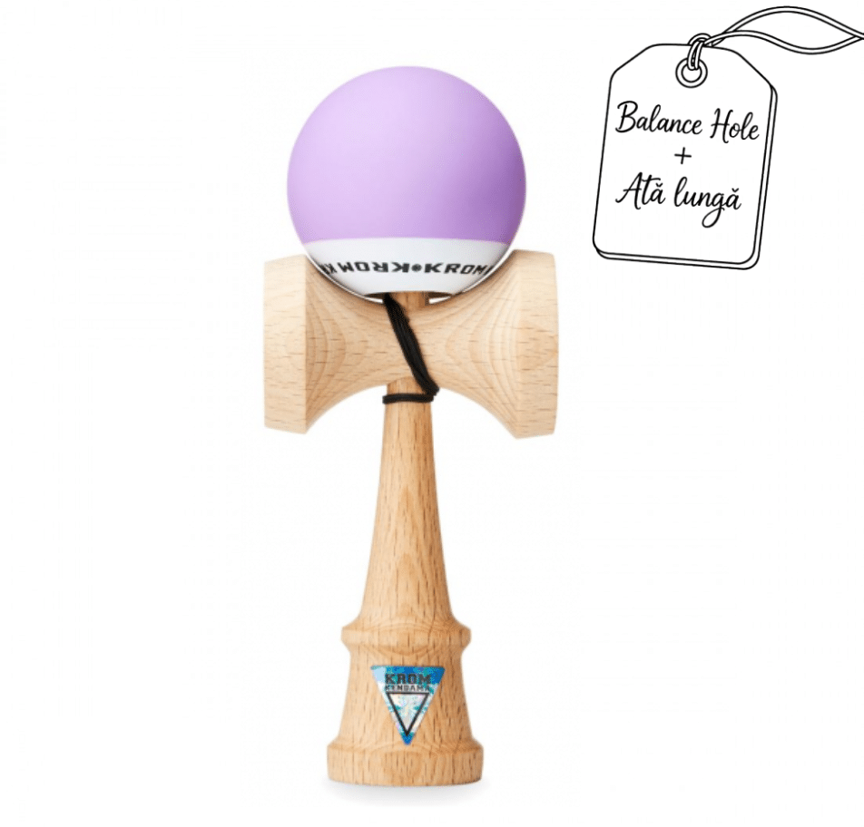 Krom Kendama Krom POP Rubber Lavender BALANCE HOLE