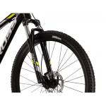Bicicleta Kross Hexagon 5.0 Black Lime Grey 29″ 2024 - imagine 3