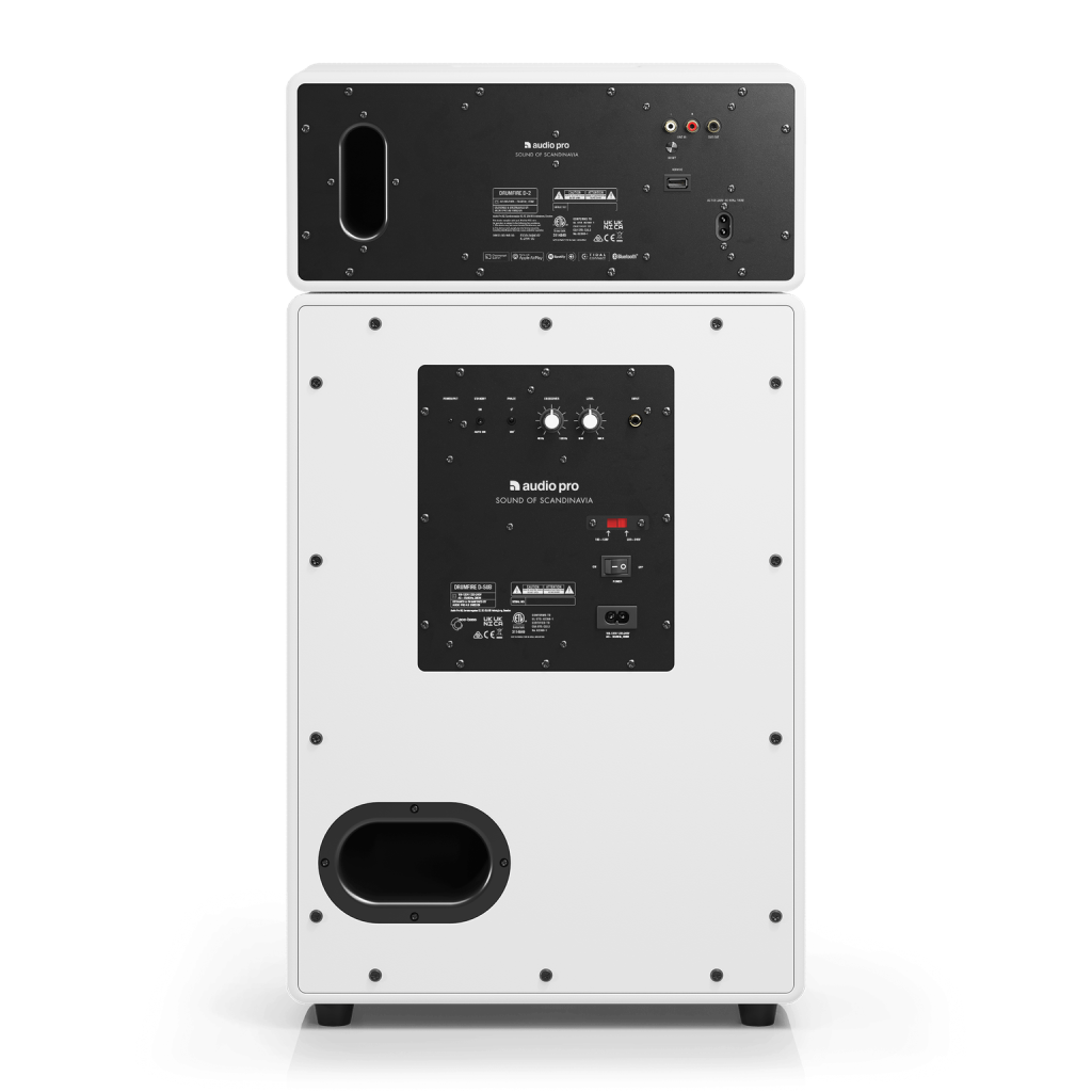 AudioPro Drumfire II White