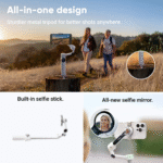Insta360 Flow 2 Pro AI Tracker Bundle Summit White - imagine 2