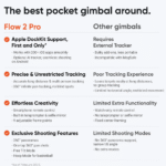 Insta360 Flow 2 Pro AI Tracker Bundle Summit White - imagine 4
