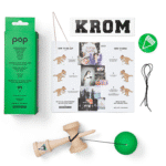 Krom Kendama Krom POP Rubber Dark Green BALANCE HOLE - imagine 2