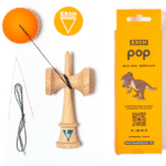 Krom Kendama Krom POP Rubber Orange BALANCE HOLE - imagine 2