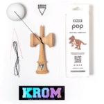 Krom Kendama Krom POP Rubber White BALANCE HOLE - imagine 2