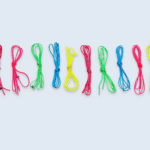 Krom Kendama String Pack Neon - imagine 1
