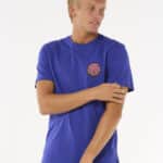 Rip Curl Wettie Passage Icon Tee Wild Berry - imagine 1