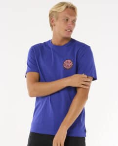 Rip Curl Wettie Passage Icon Tee Wild Berry