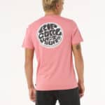 Rip Curl Wettie Passage Icon Tee Watermelon - imagine 3