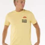 Rip Curl Sun Soaker Pocket Tee Straw - imagine 1