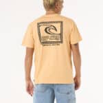 Rip Curl Raw Energy Trad Tee Mandarin Zest - imagine 2