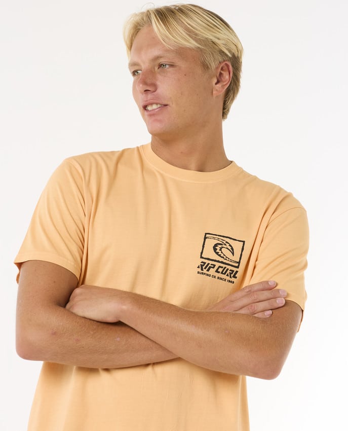 Rip Curl Raw Energy Trad Tee Mandarin Zest
