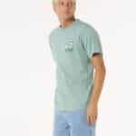 Rip Curl Raw Energy Trad Tee Blue Lagoon - imagine 1