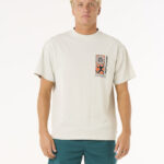 Rip Curl Search Dawn Tee Ice Grey - imagine 1