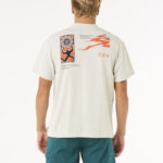 Rip Curl Search Dawn Tee Ice Grey - imagine 2