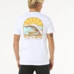 Rip Curl Shred Til Tee White - imagine 3