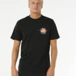 Rip Curl Dazed Tee Black - imagine 1