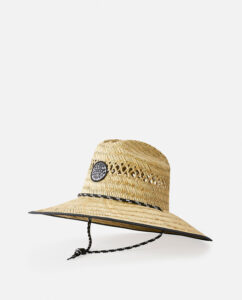 Rip Curl Logo Straw Hat Natural