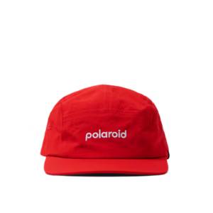 Polaroid 5-Panel Cap Red