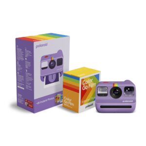Polaroid Go Gen 2 Purple  + Color Film Bundle (16 Photos)