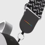 Polaroid Shoulder Strap Black Grey - imagine 2
