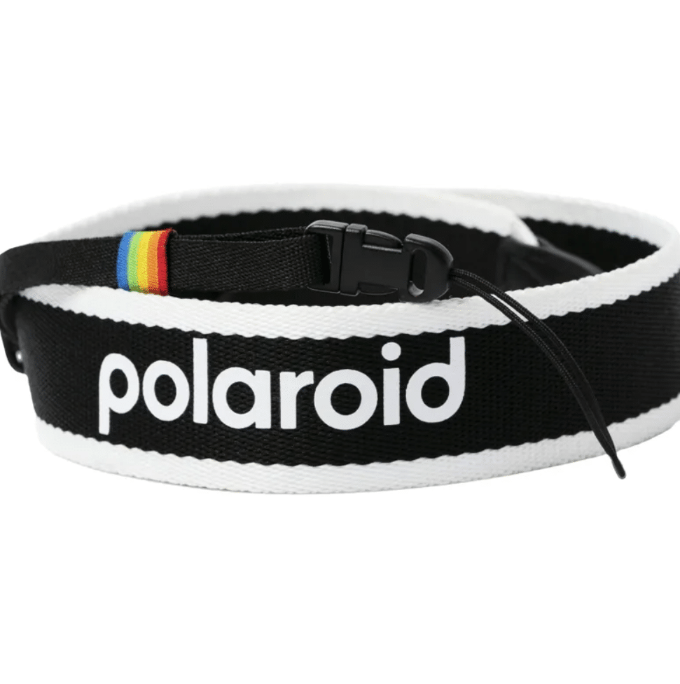 Polaroid Shoulder Strap Black White
