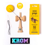Krom Kendama Krom POP Rubber Yellow BALANCE HOLE - imagine 2