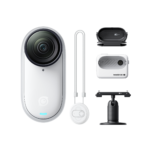 Insta360 GO 3S – Camera de Actiune 4K, 39g, Montare Magnetica, Action Pod cu Ecran Flip - imagine 3