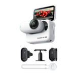 Insta360 GO 3S – Camera de Actiune 4K, 39g, Montare Magnetica, Action Pod cu Ecran Flip - imagine 7